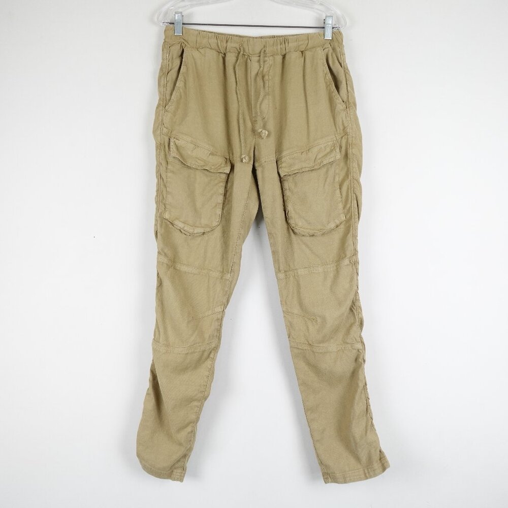 PENN&INK NY Linen Cotton Cargo Pants Women's 40 Lightweight Trousers